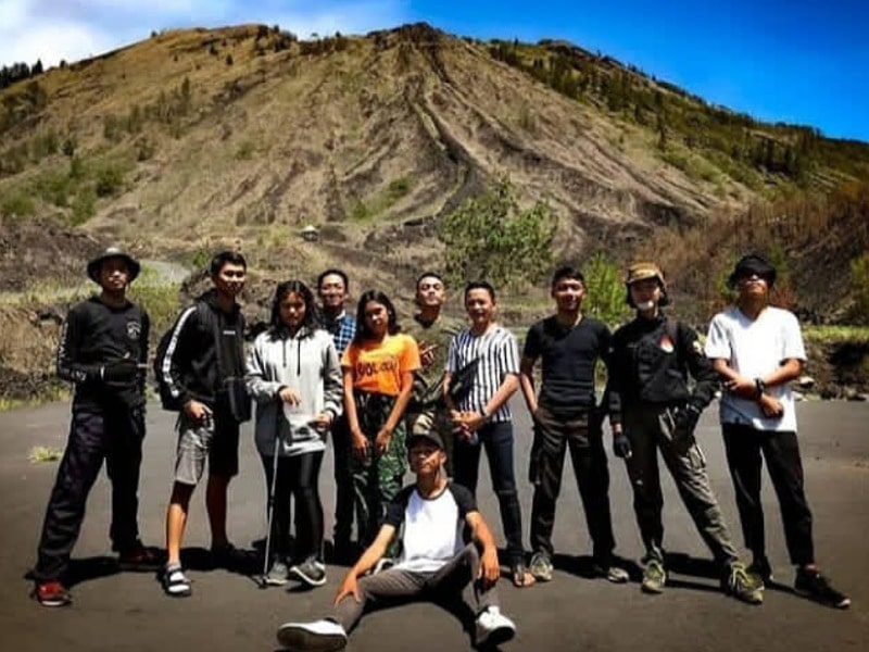 jalur pendakian gunung batur pasar agung