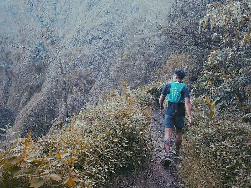 jalur pendakian gunung abang
