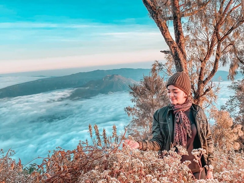 mendaki gunung abang bali