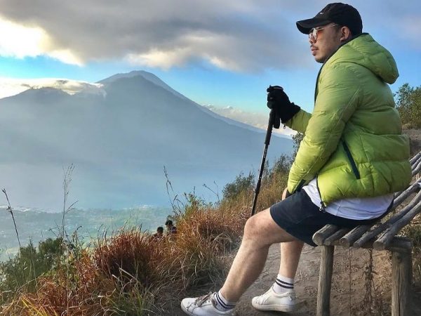 Suhu Udara di Puncak Gunung Batur